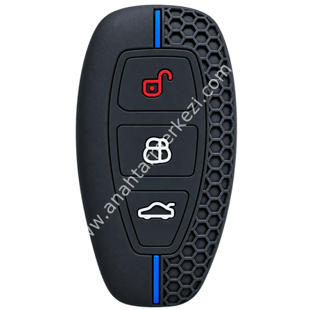 Ford 3B Smart Petek Desenli Silikon Kap