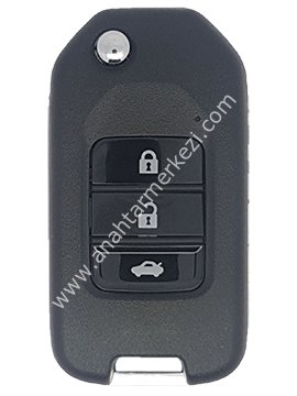 Honda Accord/Crv 3 Butonlu Sustalı Kumanda Kabı