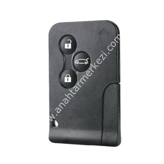 Megane II 3B Smart Kart Kabı ÇITÇITLI (Anahtarlı-Yapıştırmaya Gerek Yoktur)